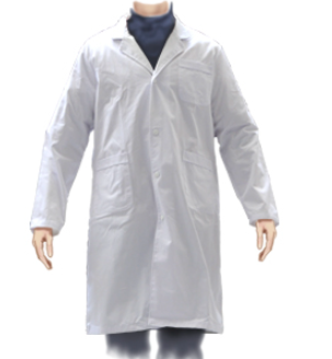 Blouse jetable, taille XL, blanche, 1 pc - UNITE